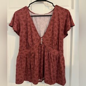 Mason & Belle shirt, size M